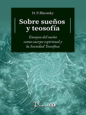 cover image of Sobre sueños y teosofía